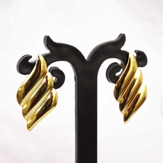 Angel Wing Stud Earrings Women
