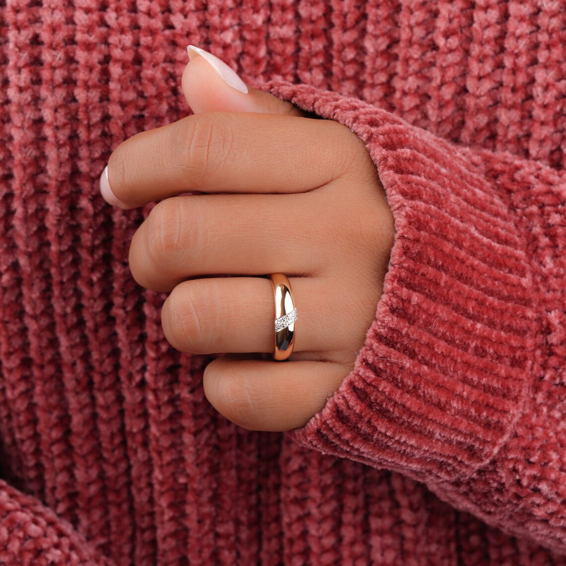 Celestial Embrace High Dome Statement Ring