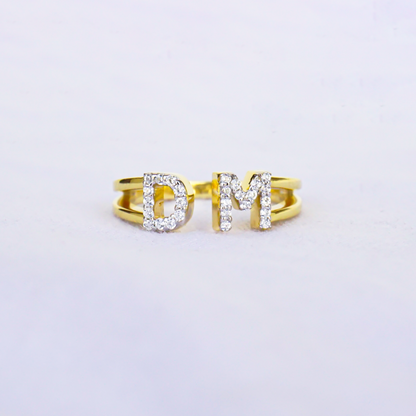 Custom Personalized Letters Ring    Your Signature, Your Style