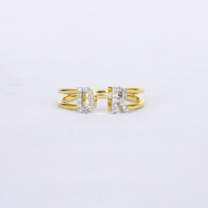 Custom Personalized Letters Ring    Your Signature, Your Style
