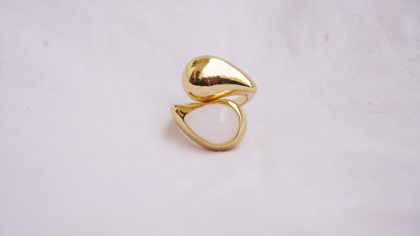 Pearl Dome Ring For Women