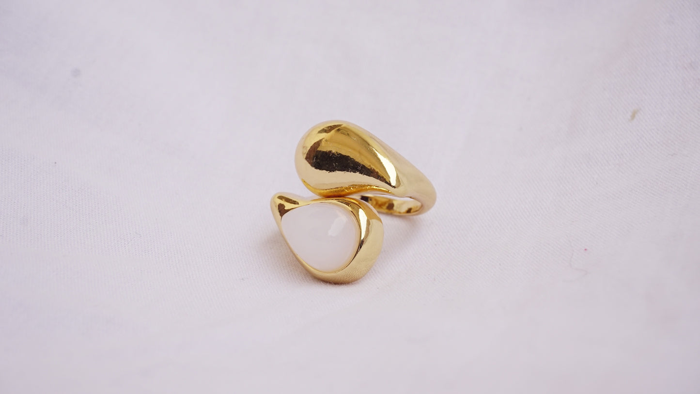 Pearl Dome Ring For Women
