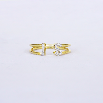 Custom Personalized Letters Ring    Your Signature, Your Style