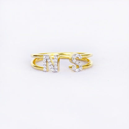Custom Personalized Letters Ring    Your Signature, Your Style