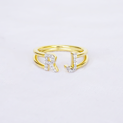 Custom Personalized Letters Ring    Your Signature, Your Style