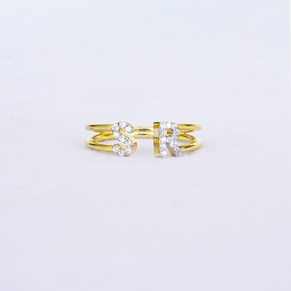 Custom Personalized Letters Ring    Your Signature, Your Style