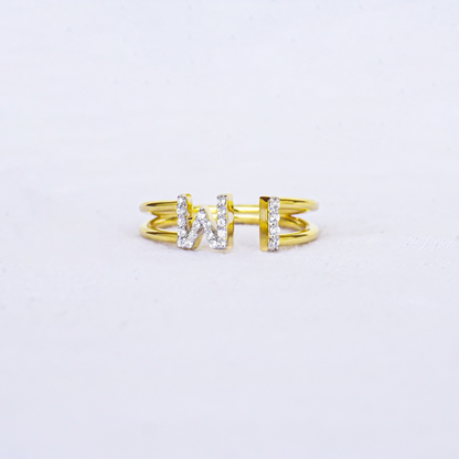 Custom Personalized Letters Ring    Your Signature, Your Style