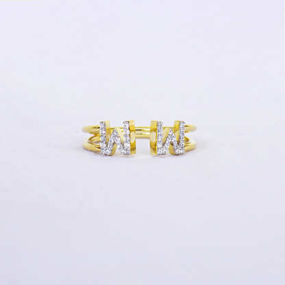 Custom Personalized Letters Ring    Your Signature, Your Style